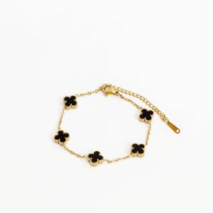 Brățara trifoi negru