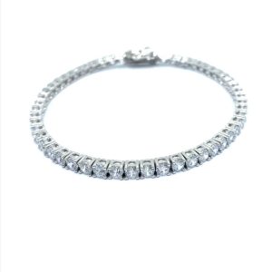 Brățara tennis silver